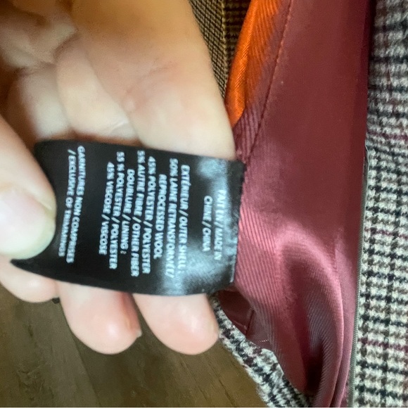 Simons plaid jacket - Picture 4 of 4